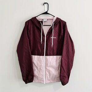 Columbia Sportswear Women's Center Ridge Lined Windbreaker Colorblock